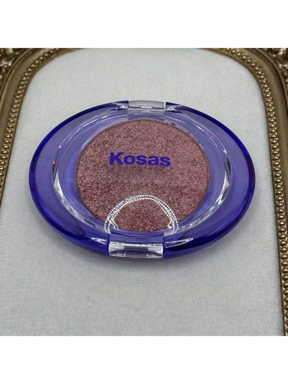 Kosas Shiny Objects Glisten Powder Highlighter GLIMMEROSE - Full Size No Box